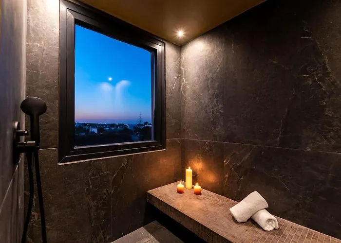 Appartement The Penthouse Santorini, Kamari, Thira *