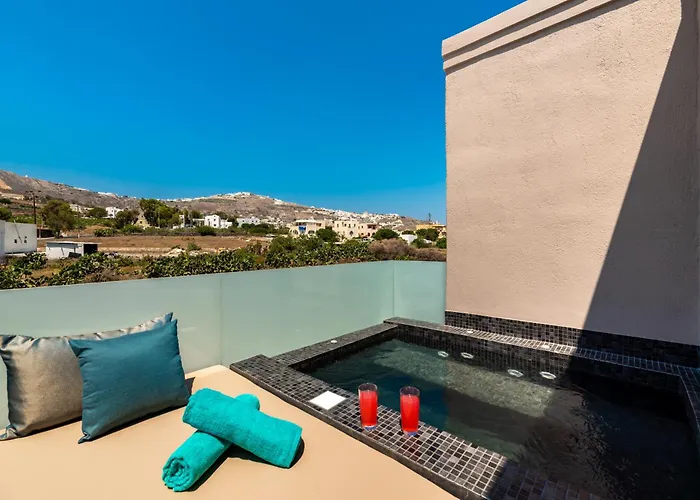 Appartement The Penthouse Santorini, Kamari, Thira *